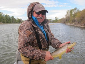 Yellowstone River Fall Brown