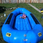 Somersaults in my raft?