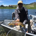 River Fly around Montana